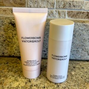 Flowerbomb shower gel & body cream